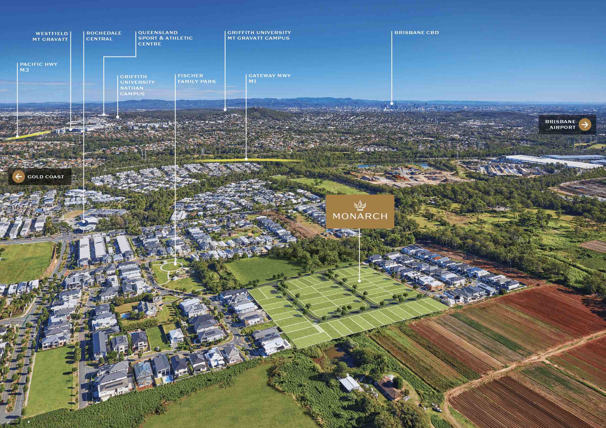 [Land for Sale] Monarch Estate, Rochedale OpenLot